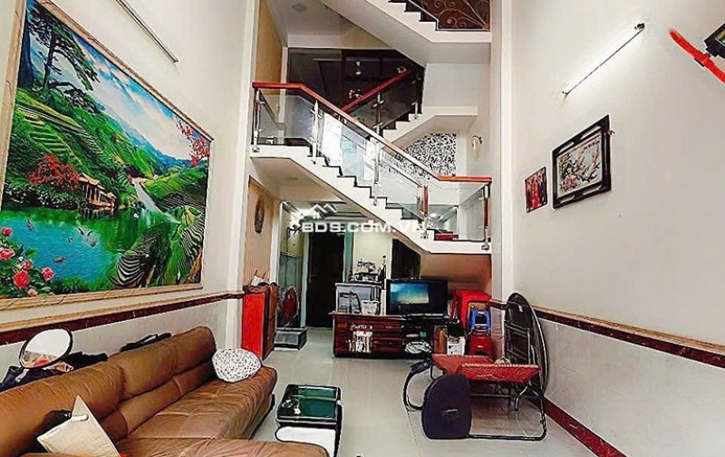Bán nhà Hẻm 8m, Lâm Thị Hố - Tân Chánh Hiệp Q.12, 68m2- 4 x 17  Chỉ 5.8 Tỷ